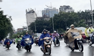 Dự báo mưa lớn ở khu vực Bắc Bộ